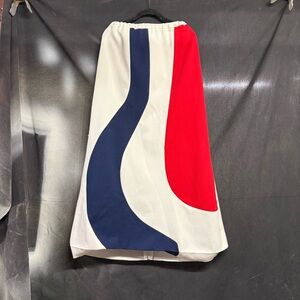 Belleza Red, Blue, and White Women's Skirt